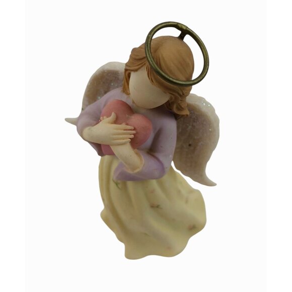 Loving Angel Figurine From Faithful Guardians Collection 130556 Numbered Resin - Picture 9 of 10
